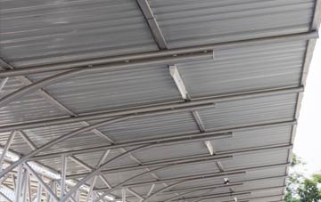 installing Roshven metal roofing